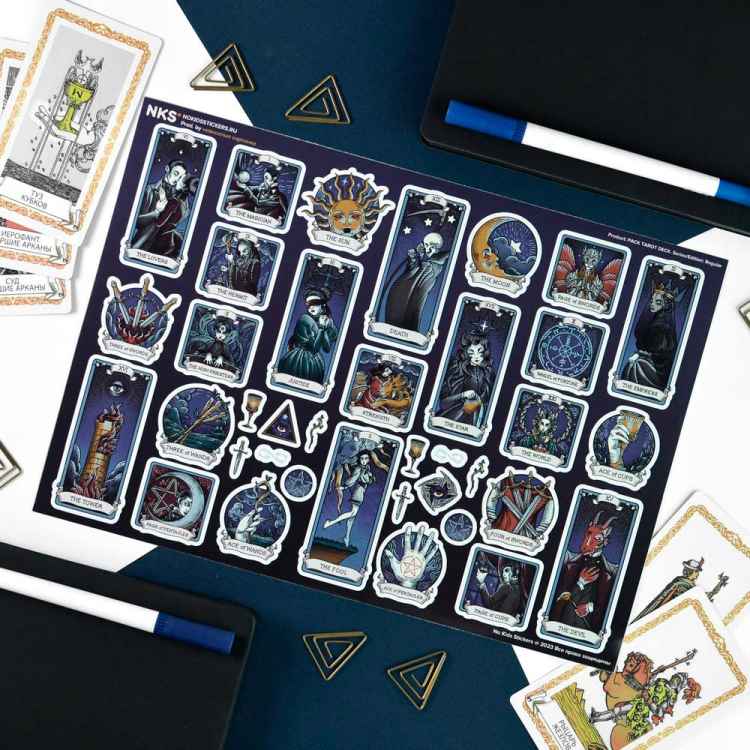 Стикерпак NKS PACK TAROT DECK Стикерпак NKS PACK TAROT DECK