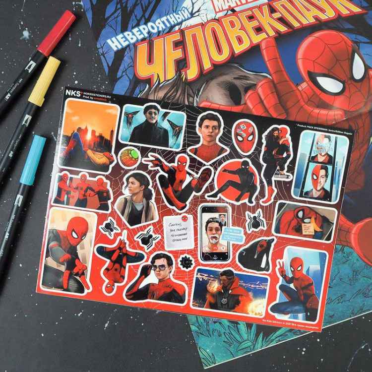 Стикерпак NKS PACK SPIDERMAN