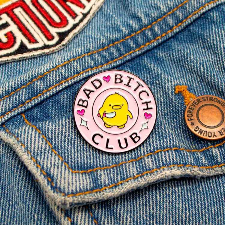 Пин Bad Bitch Club Пин Bad Bitch Club