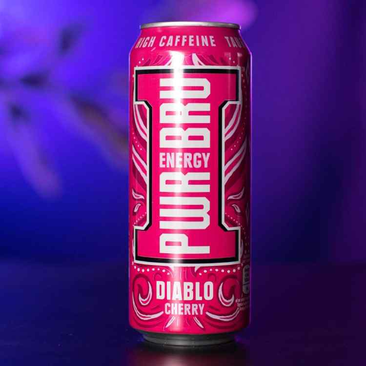 Энергетический напиток Pwr Bru Diablo Cherry 