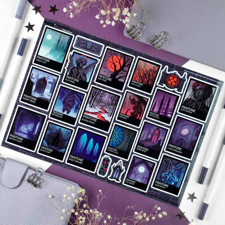 Стикерпак NKS PACK DARK PANTONE Стикерпак NKS PACK DARK PANTONE