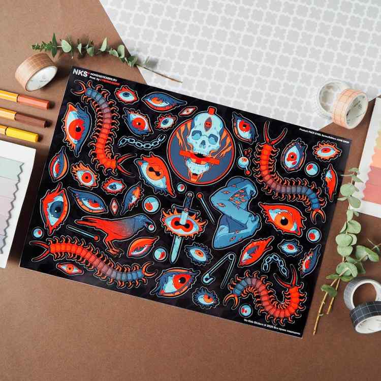 Стикерпак NKS PACK EYES Стикерпак NKS PACK EYES