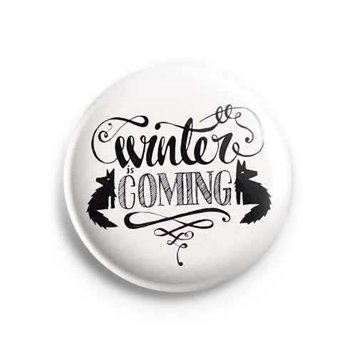 Значок Game of Thrones: Winter is coming