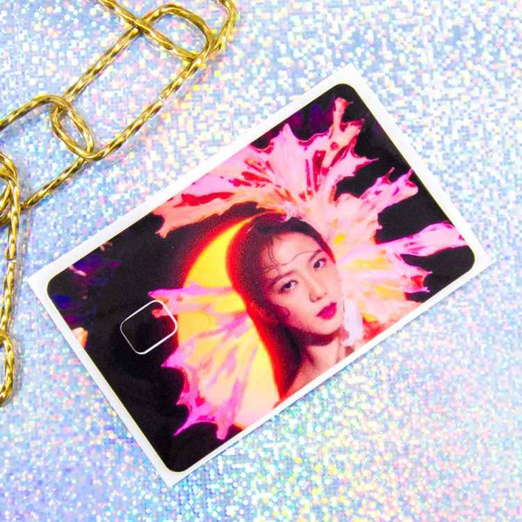 Стикер для банковских карт Black Pink: Джису