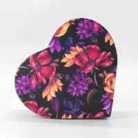 Коробка подарочная "Сердце" большая (в ассортименете)