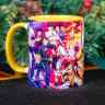 Кружка JoJo's Bizarre Adventure: Микс персонажей