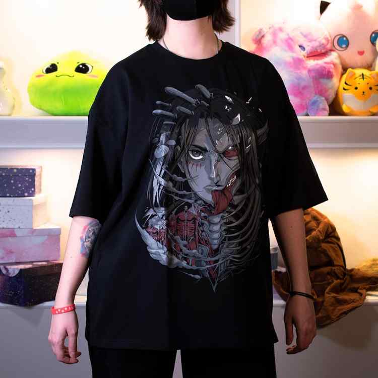 Футболка оверсайз YANAMI Wear: «THE RUMBLING» (размер S)