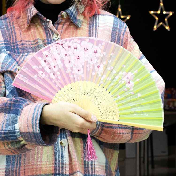 Веер декоративный: #21 Радужный