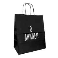 Пакет подарочный Лаборатория Счастья: С днищем