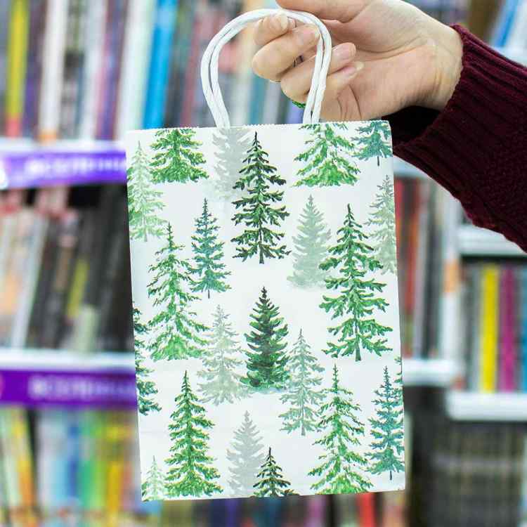 Пакет подарочный «Неверные ели»