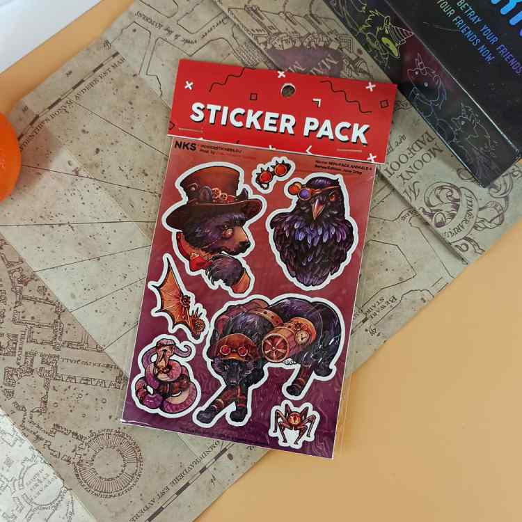 Стикерпак NKS MINI PACK ANIMALS 4