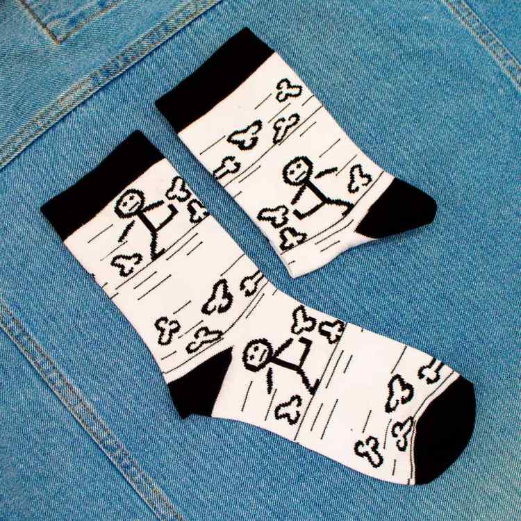 Носки Boomerangs "Осень" Белый (р.34-39)