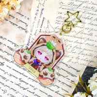 Брелок акриловый Genshin Impact: Саю-звездочка