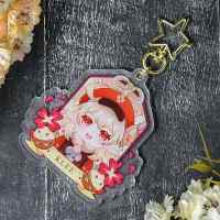 Брелок акриловый Genshin Impact: Клии-звездочка