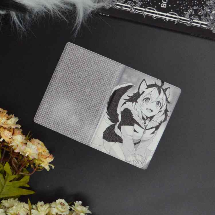 Обложка на паспорт: Девочка-лисичка