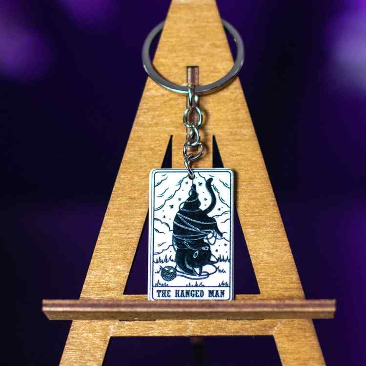 Брелок акриловый Tarot: The hanged man