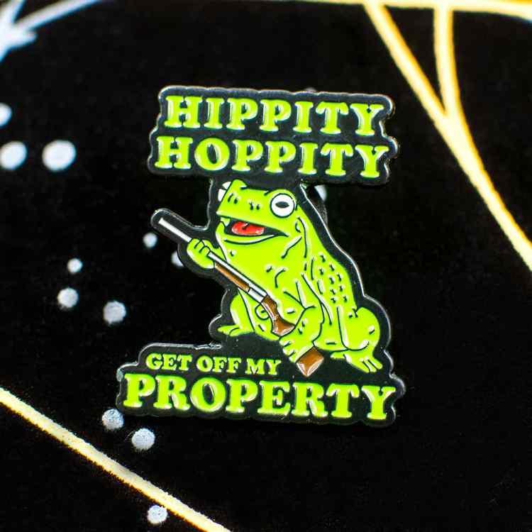 Пин Hippity Hoppity