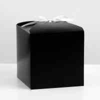 Коробка складная: Черная