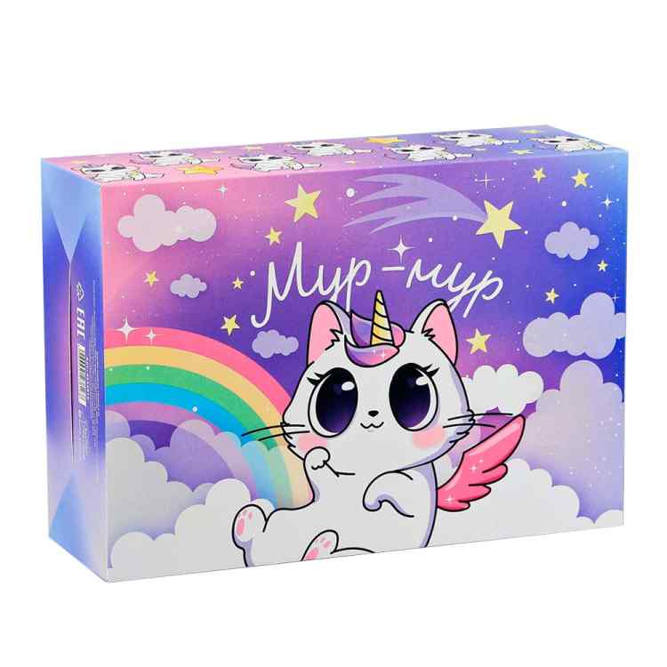 Складная коробка «Мур-мур»