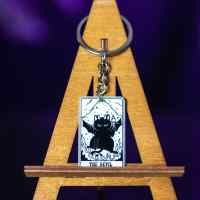 Брелок акриловый Tarot: The devil