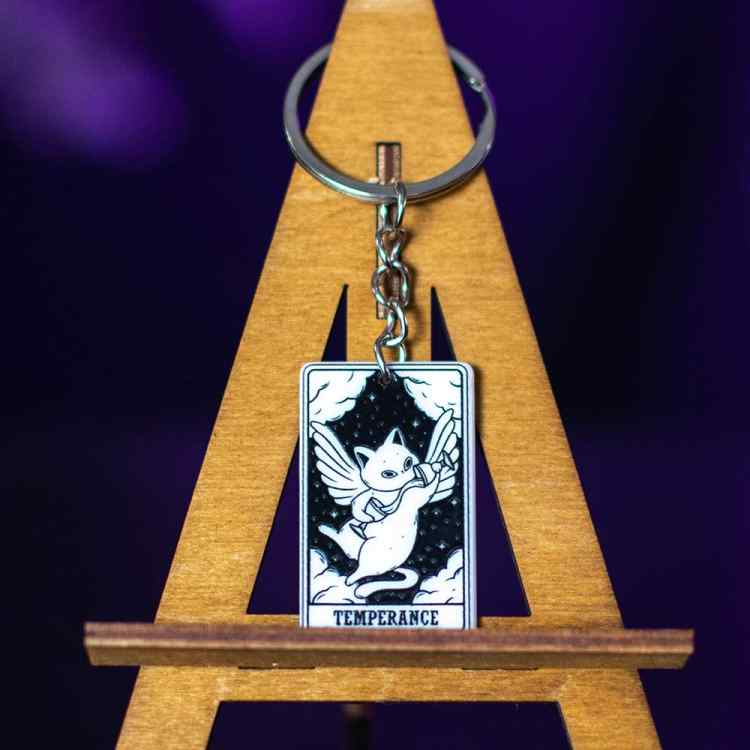 Брелок акриловый Tarot: The temperance
