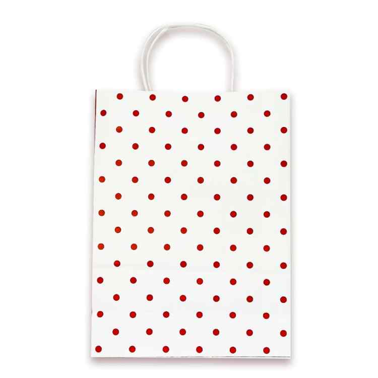 Пакет подарочный Лаборатория Счастья: Горох белый