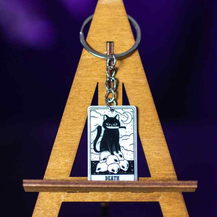 Брелок акриловый Tarot: The death