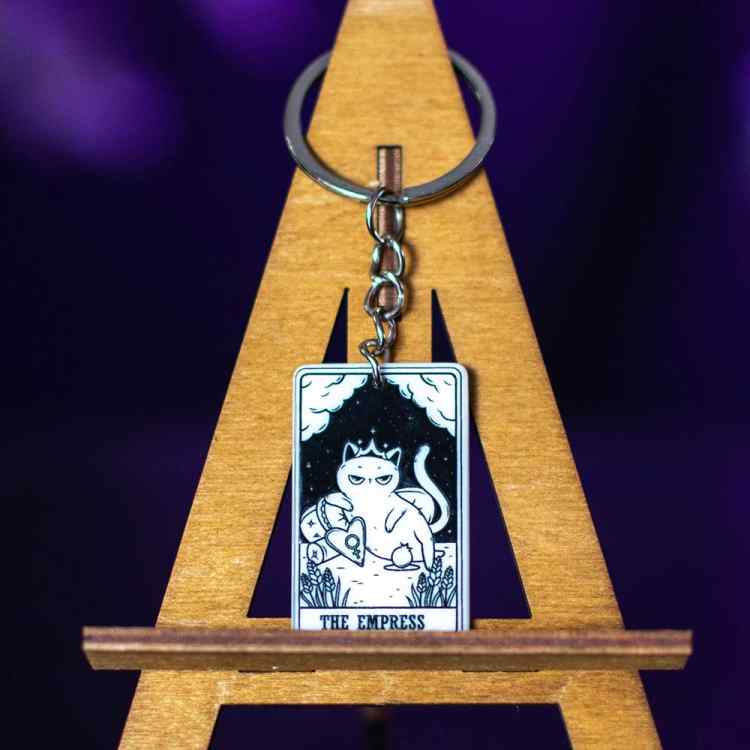Брелок акриловый Tarot: The empress