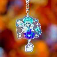 Брелок акриловый Vocaloids: Miku Hatsune #2