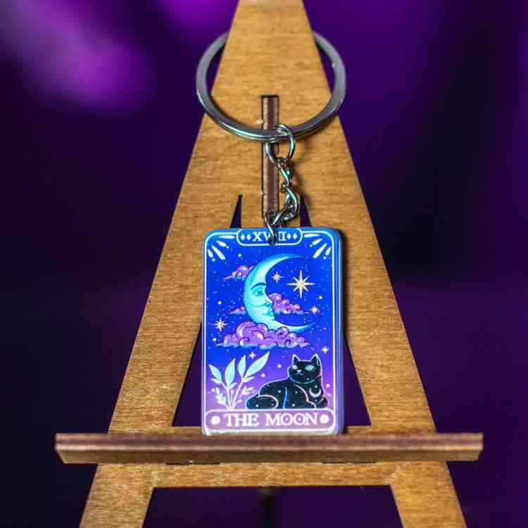 Брелок акриловый Tarot XVIII