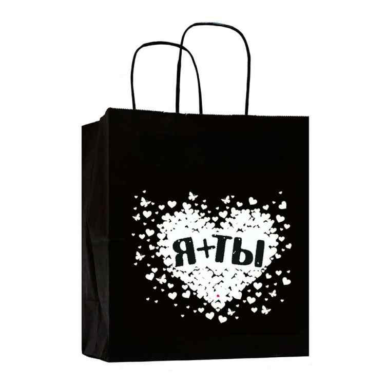 Пакет подарочный Лаборатория Счастья: Я + ты